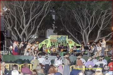 Cendro pone el broche final a San Gregorio 2021 con música y bailes populares/Ildefonso Rodríguez.